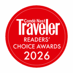 Condé Nast Traveler Readers' Choice Award badge for 2026.